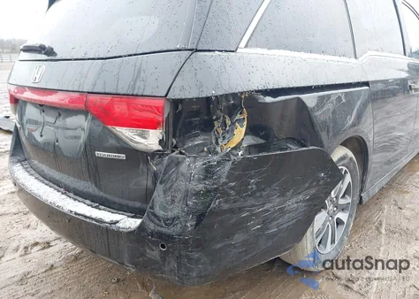 2014 Honda Odyssey Touring/Touring Elite from USA, damaged, VIN 5FNRL5H90EB090029